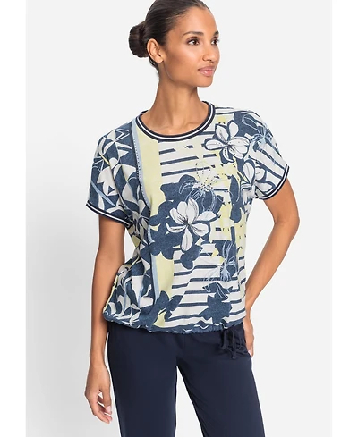 Olsen Women's Multi-Print T-Shirt