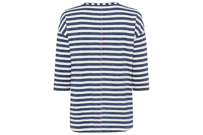 Olsen Women's Stripe and Placement Print T-Shirt