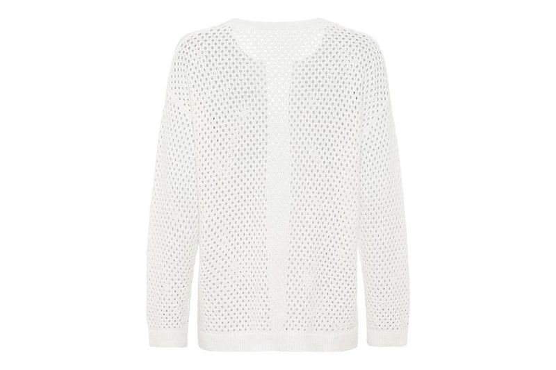 Olsen Women's Lattice Knit Cardigan
