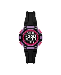 Skechers Women's Anoka Digital, Black Polycarbonate Watch