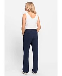 Olsen Women's Mona Straight Pull-On Pant