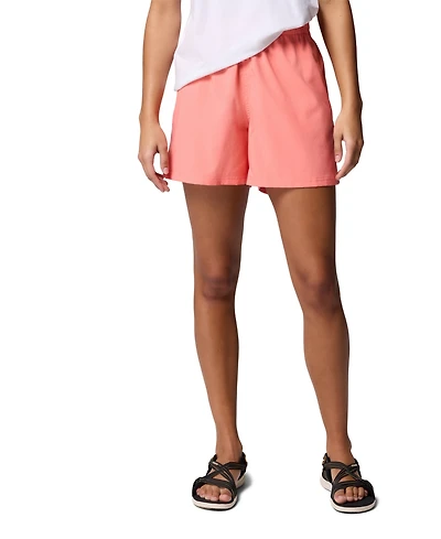 Columbia Women's Mid Rise Blue Vista Hill Shorts