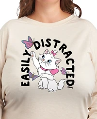Hybrid Apparel Plus The Aristocrats Easily Distracted Graphic Pullover T-Shirt