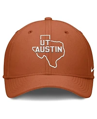 Nike Men's Texas Orange Texas Longhorns Local Swoosh Flex Hat