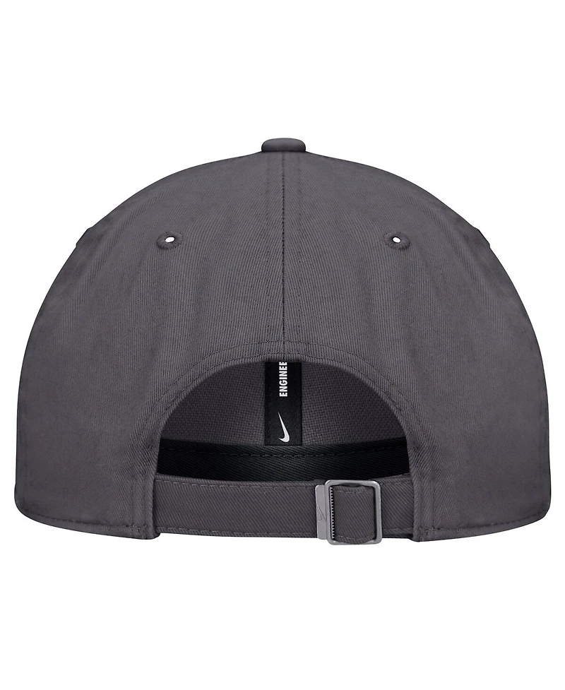 Nike Men's Gray Miami Marlins Club Adjustable Hat