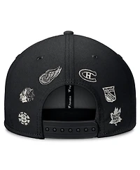 Fanatics Men's Gray Original 6 Henley Snapback Hat