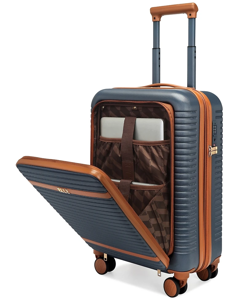 Elle Escape 22.5" Expandable Carry-On Suitcase with Front Laptop Pocket