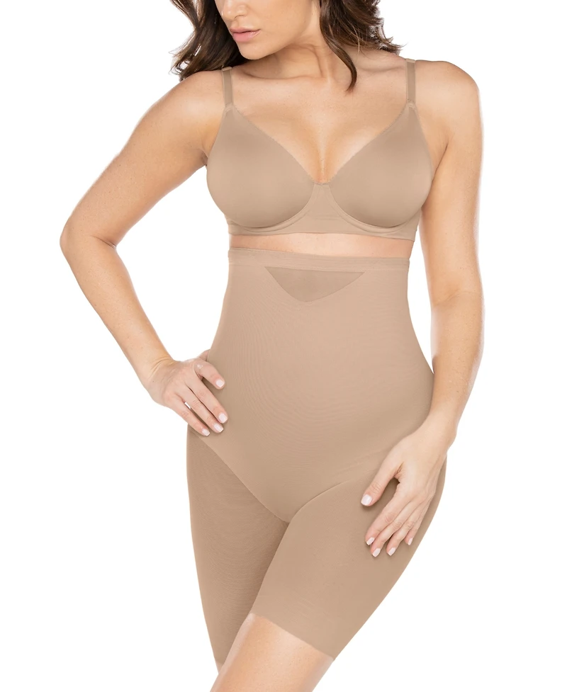 Miraclesuit Women's Extra Firm Tummy-Control Sheer Trim Thigh Slimmer 2789