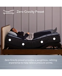 Beautyrest BaseLogic Silver Adjustable Base