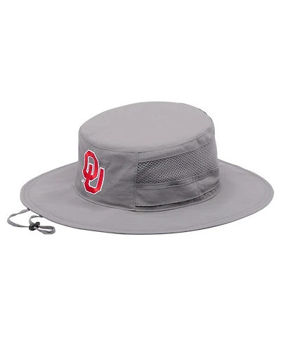 Columbia Men's Gray Oklahoma Sooners Bora Bora Iii Omni-Shade Booney Hat