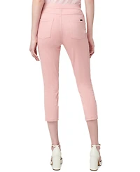 Hue Women's Mid-Rise Pull-On Denim Capri Leggings