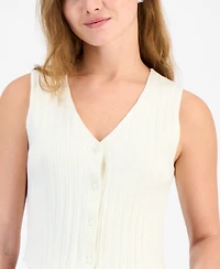 And Now This Women's Rib-Knit Sweater Vest, Exclusively at Macy's