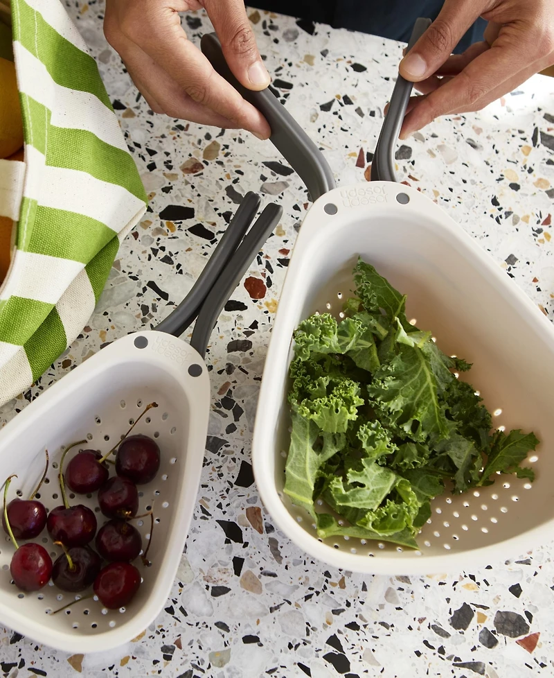 Joseph Joseph Droplet Compact Colander with Folding Handles