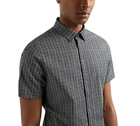 A|X Armani Exchange Men's Ax Logo Shirt