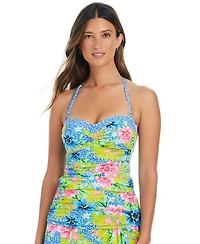 Bleu by Rod Beattie Women's Lets Get Away Tankini Top