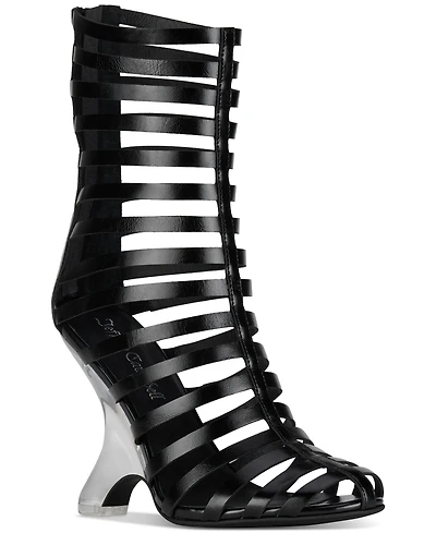 Jeffrey Campbell Santigold Sculpted Strappy High-Heel Dress Sandals