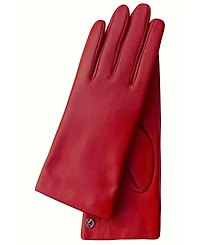 Women`s extra long Premium Lamb Leather Touchscreen Gloves "Lola Long" Cashmere Lining