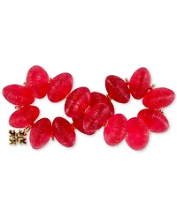 Patricia Nash Gold-Tone Large Red Bead Stretch Bracelet