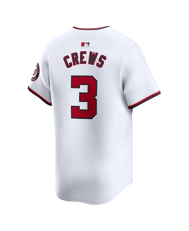 Nike Men's Dylan Crews White Washington Nationals Home Limited Player Jersey