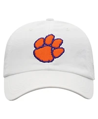 Top of the World Men's White Clemson Tigers Champ Adjustable Hat