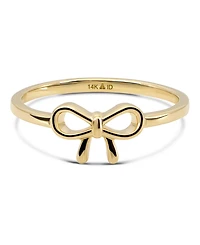 Devata Bow Ring 14K Gold, approx. grams