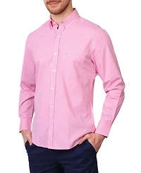 Tailorbyrd Men's Signature Gingham Long Sleeve Shirt