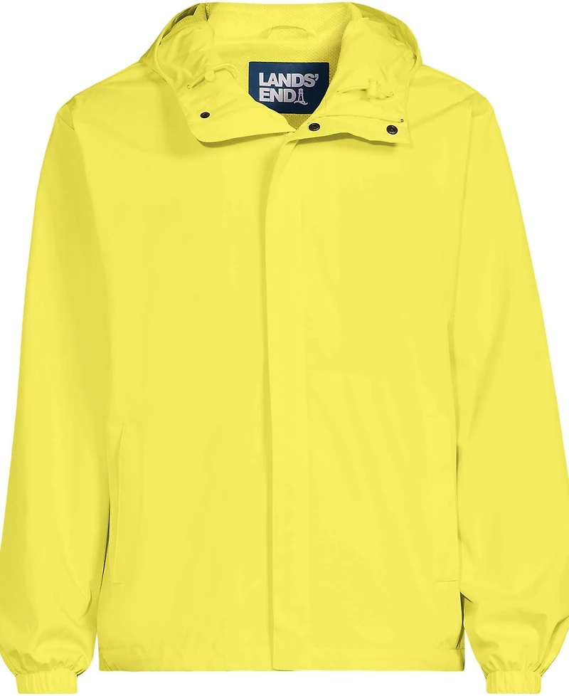 Lands' End Men's Squall Waterproof Packable Rain Jacket