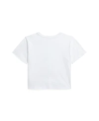Polo Ralph Lauren Big Girls Polo Bear Jersey Boxy T-Shirt