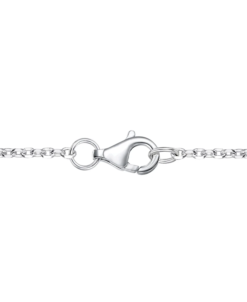 Diamond Two-Row Necklace (1/3 ct. t.w.) in Sterling Silver