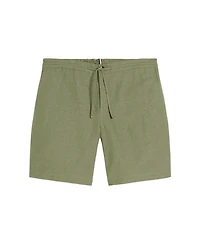 Ben Sherman Men's Linen Cotton Drawcord Short
