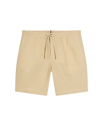 Ben Sherman Men's Linen Cotton Drawcord Short