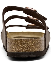 Birkenstock Women's Florida Birko-Flor Nubuck Soft Footbed Sandals from Finish Line