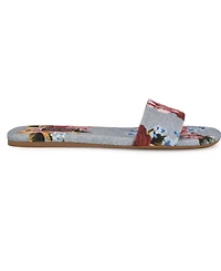 Nine West Women's Lolipop Flat Slide Sandals