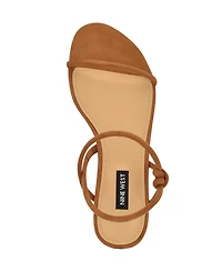 Nine West Women's Maizy Strappy Flat Slip-On Sandals