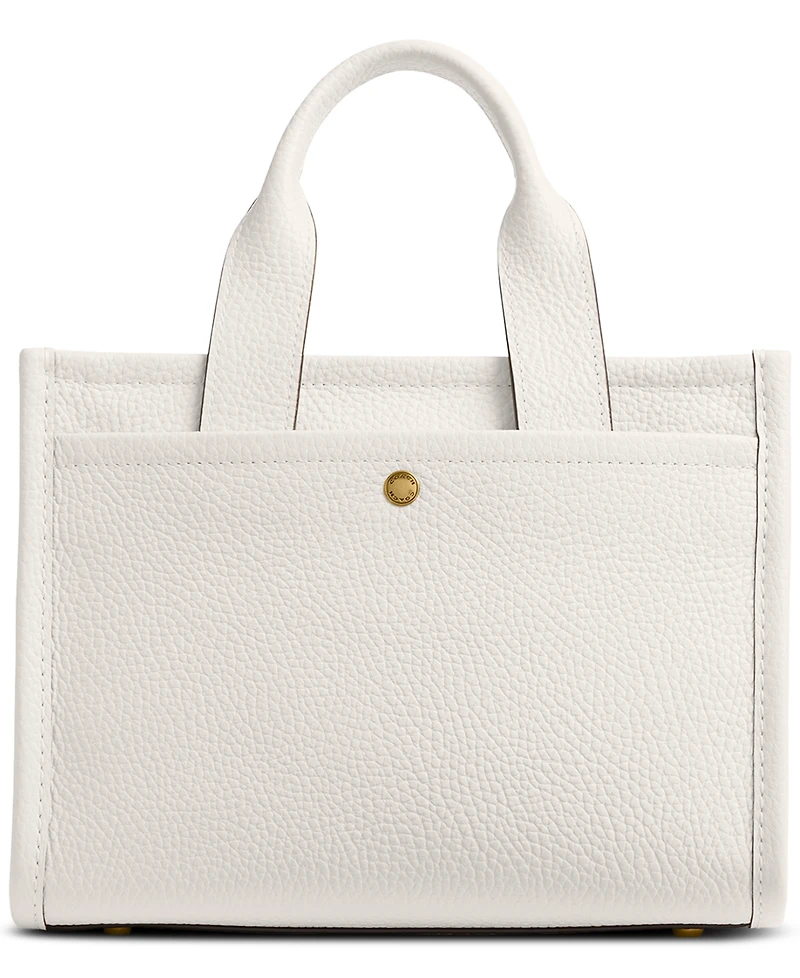 Coach Cargo Small Bubble Leather Tote Bag 26
