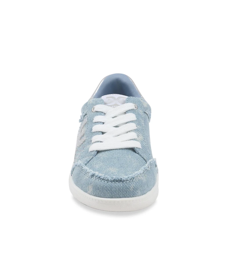 Sam Edelman Little and Big Girls Tenny Josi Denim Sneakers