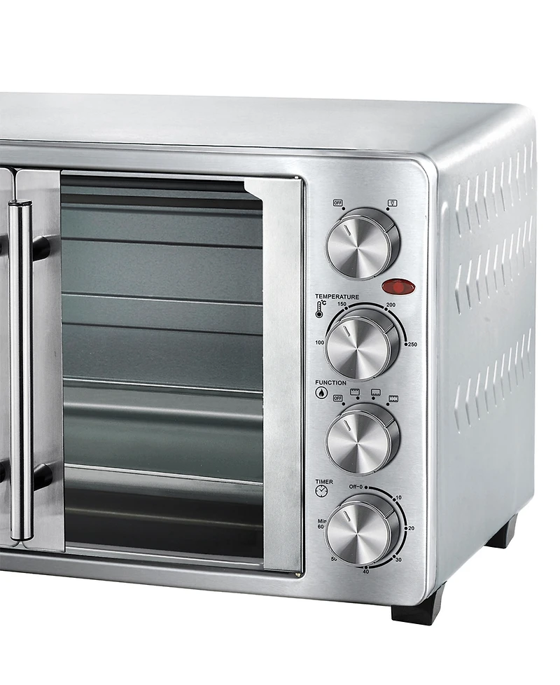 MegaChef 30 Quart French Door Multi-Function Electric Toaster Oven
