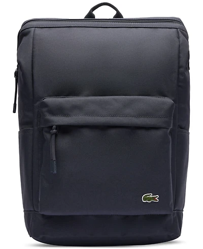 Lacoste Men's Rectangle Logo Backpack