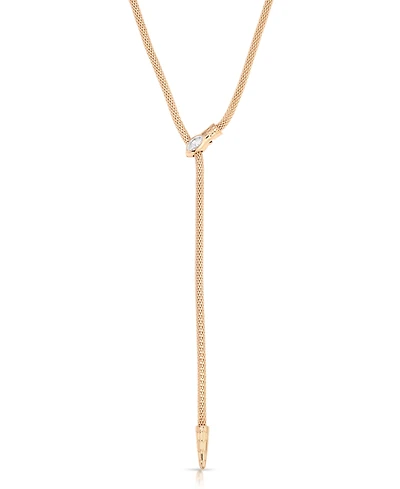 Ettika Serpentina Lariat Bolo Tie Necklace