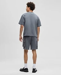 Mode Of One Mens Mixed Relaxed Fit French Terry Pocket T Shirt Regular Fit Printed 7 French Terry Cargo Shorts Macys Exclusive
