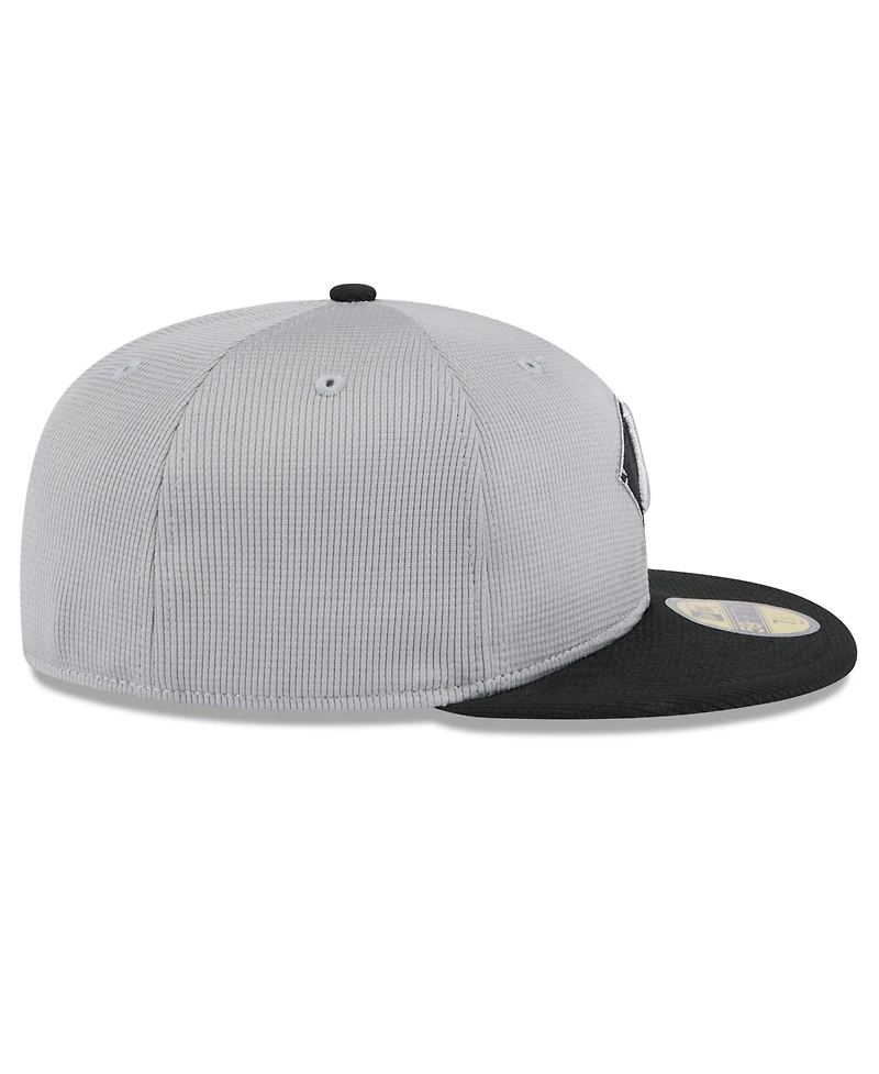 New Era Men's Gray/ Chicago White Sox 2025 Batting Practice 59FIFTY Fitted Hat