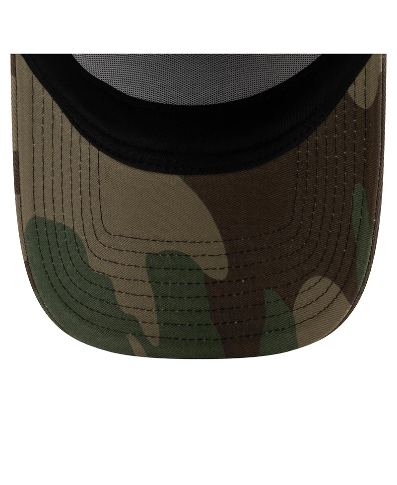 New Era Men's Camo Chicago White Sox Woodland Team Pop 9FORTY A-Frame Adjustable Hat