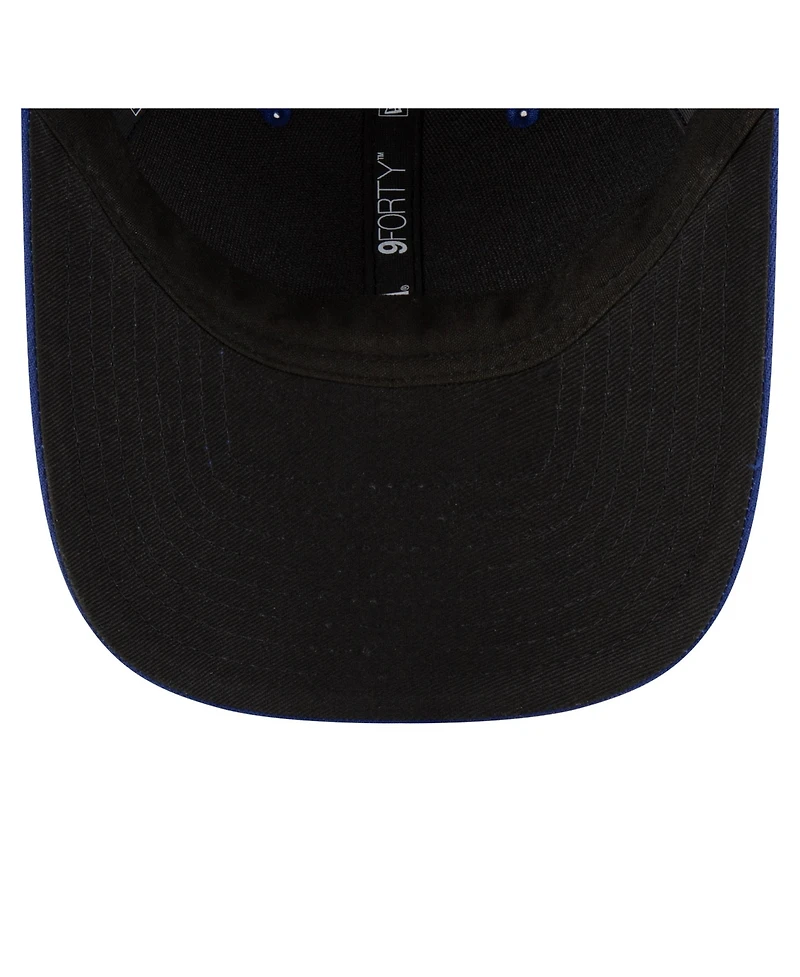New Era Men's Royal Los Angeles Dodgers Player Replica 9FORTY Adjustable Hat