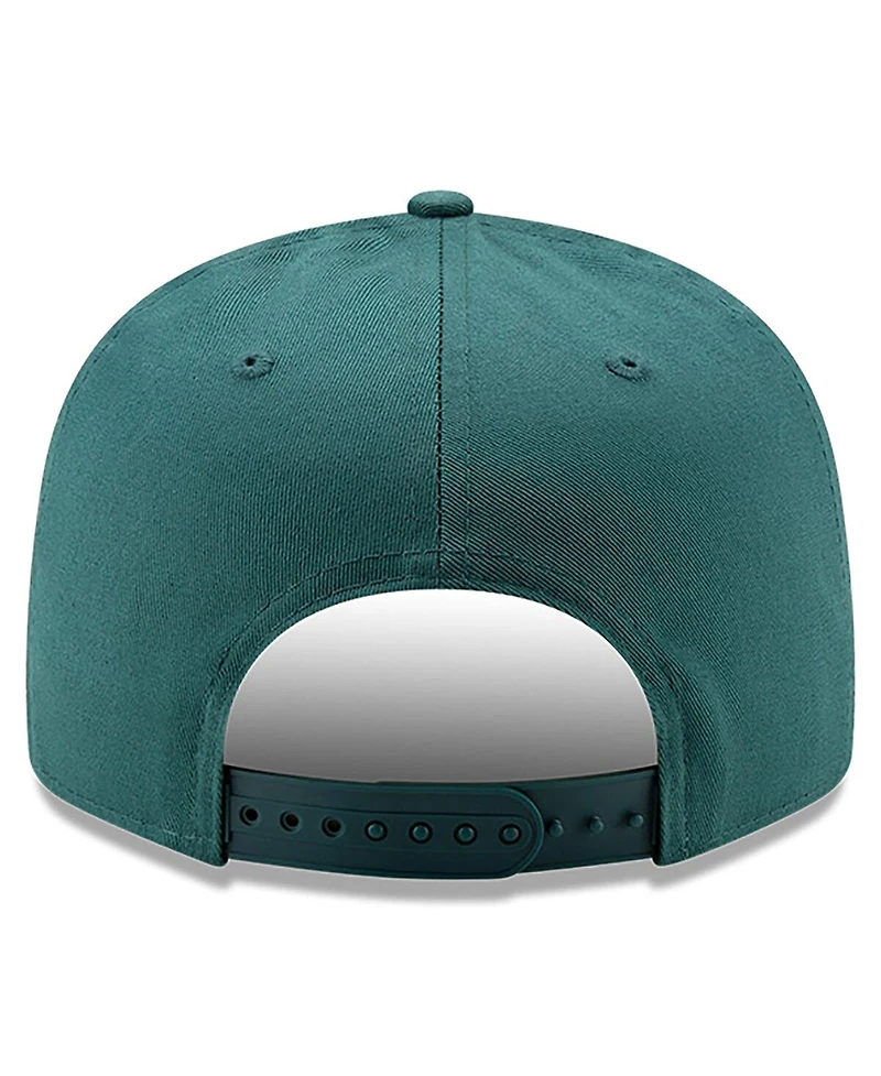 New Era Men's Midnight Green Philadelphia Eagles Super Bowl Lix Champions Side Patch 9FIFTY Snapback Hat