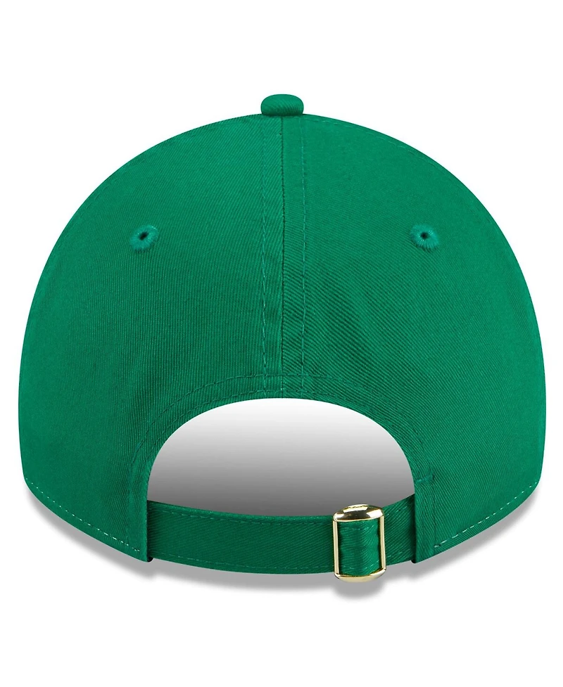New Era Men's White/Green Houston Astros 2024 St. Patrick's Day 9TWENTY Adjustable Hat