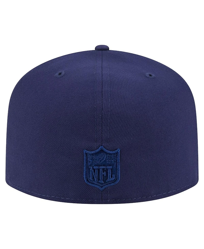 New Era Men's Navy Denver Broncos Color Pack 59FIFTY Fitted Hat