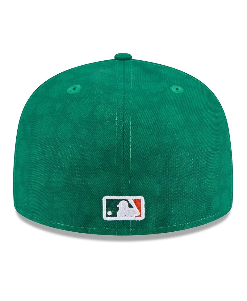New Era Men's Kelly Green Athletics St. Patrick's Day 59FIFTY Fitted Hat