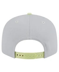 New Era Men's Gray/Yellow Boston Celtics Color Pack Two-Tone 9FIFTY Snapback Hat