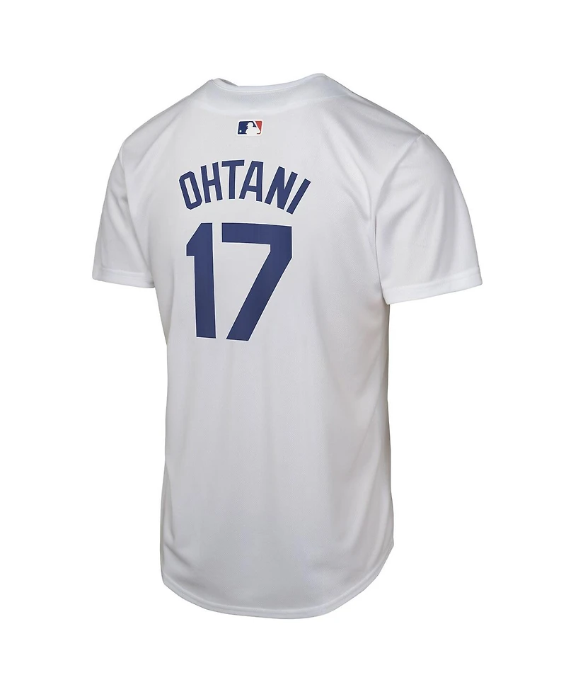 Nike Big Boys and Girls Shohei Ohtani White Los Angeles Dodgers Home Player Game Jersey