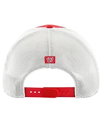 '47 Brand Men's Red Washington Nationals Downburst Trucker Adjustable Hat